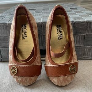Michael Kors toddler slip on ballet flats